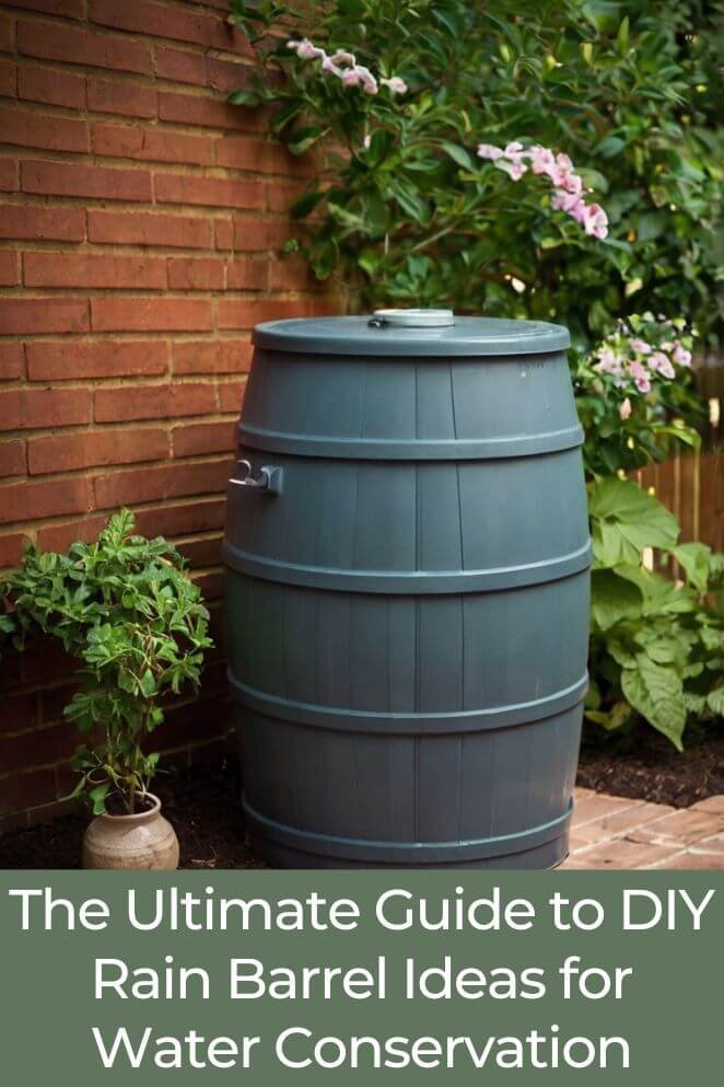 diy rain barrel ideas