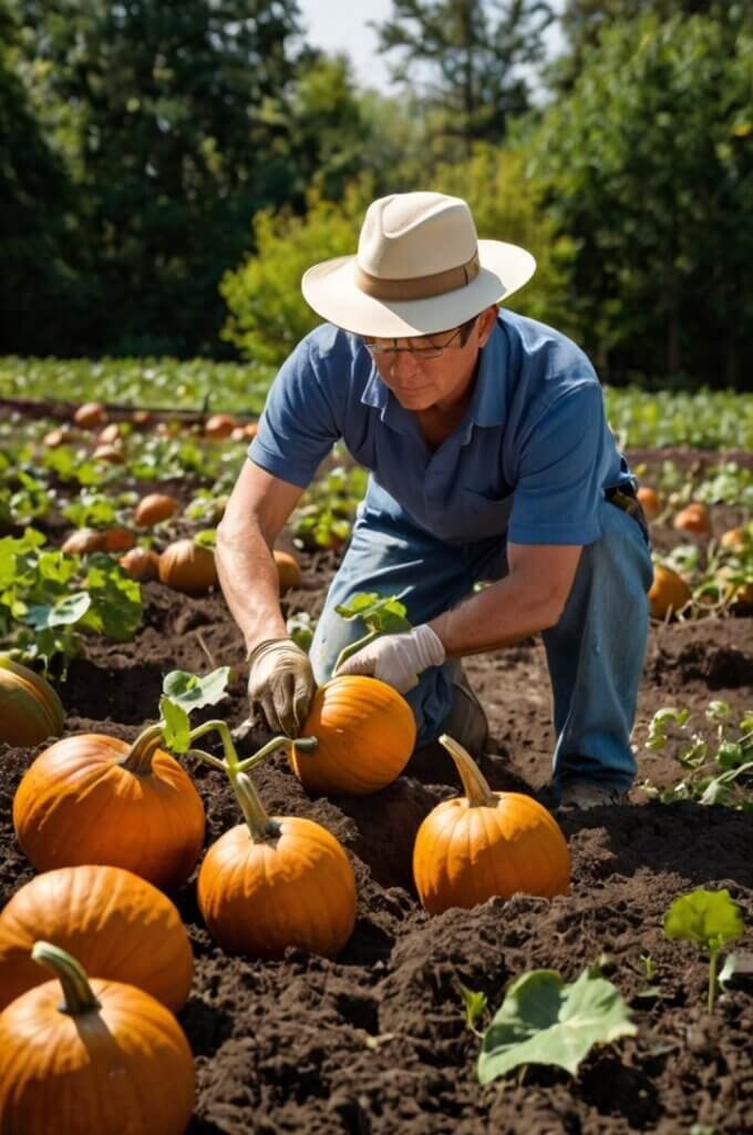 fertilizing-pumpkins