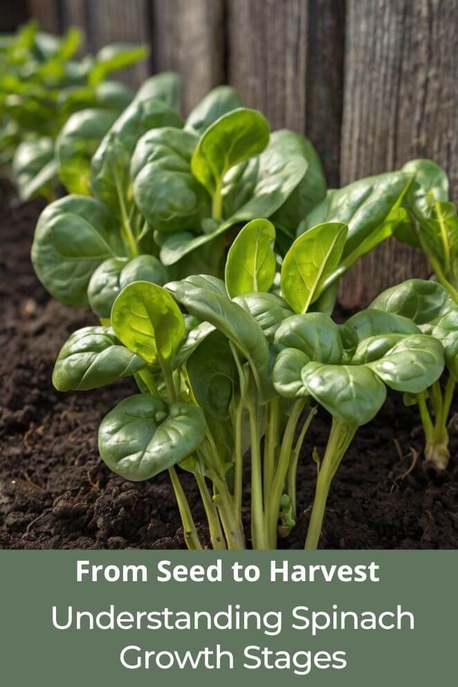 spinach growth stages