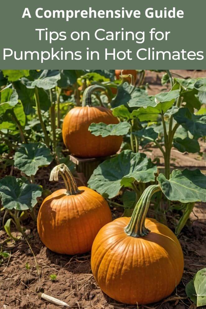 caring for pumpkins in hot climates