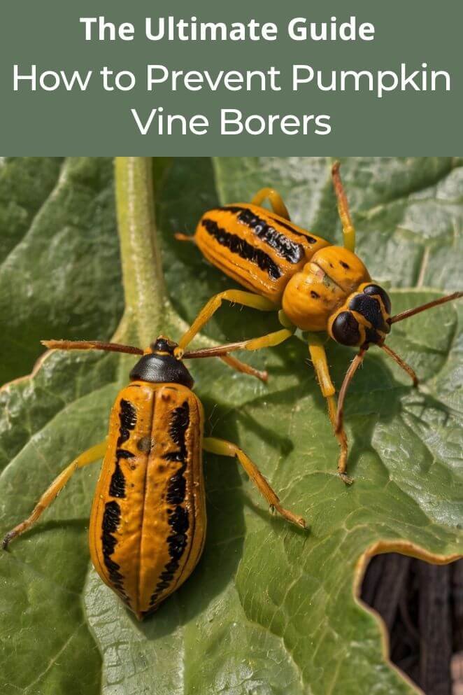 how to prevent pumpkin vine borers