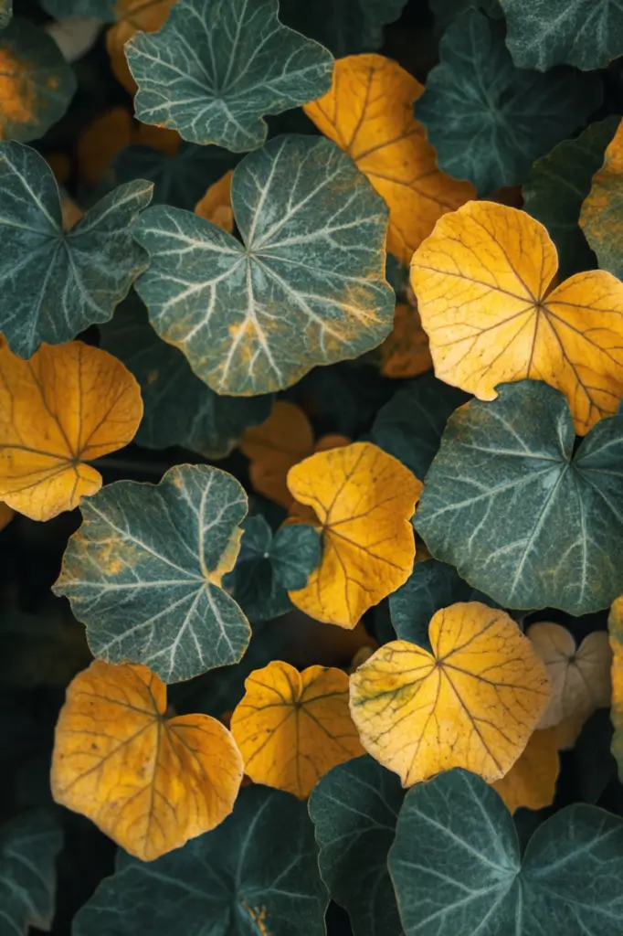 pumpkin-leaves-turning-yellow