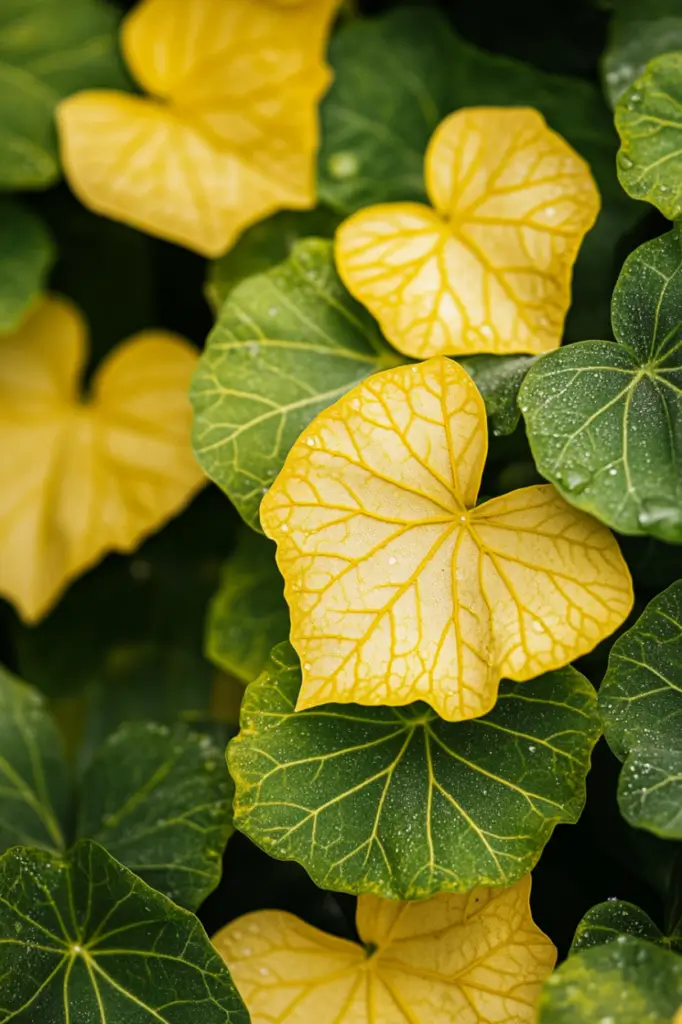 pumpkin-leaves-turning-yellow