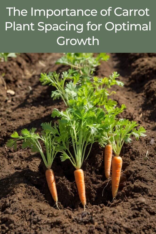 carrot plant spacing