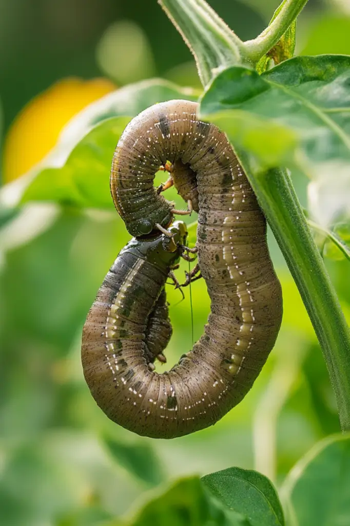 cutworms_on_pepper_plants