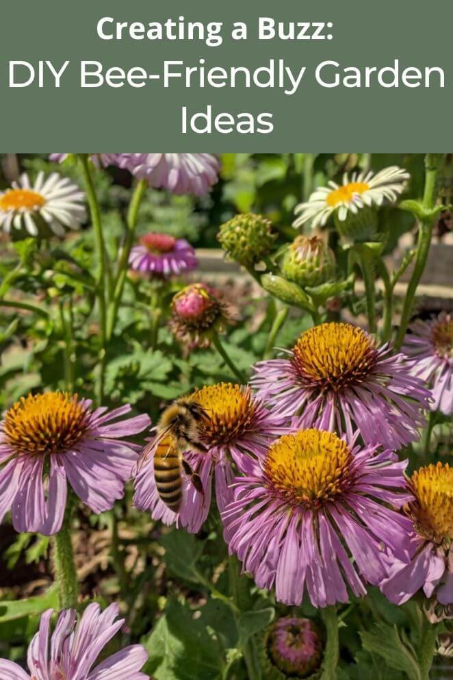 diy bee-friendly garden ideas