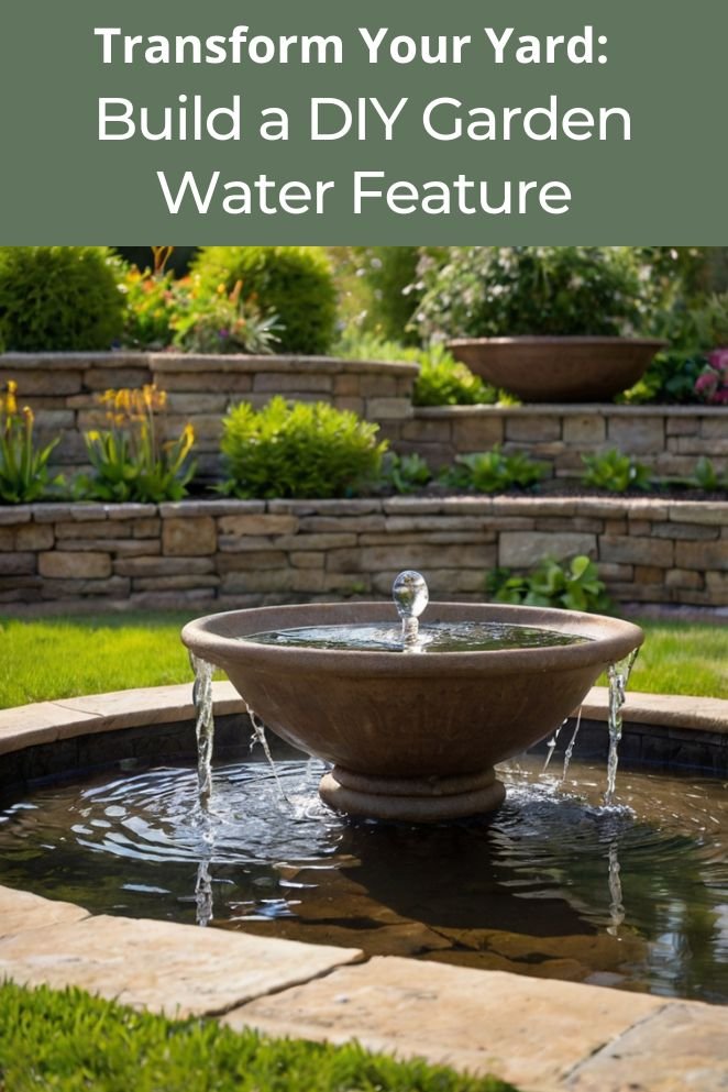 diy garden water feature