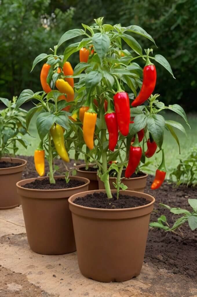 growing-peppers-in-containers