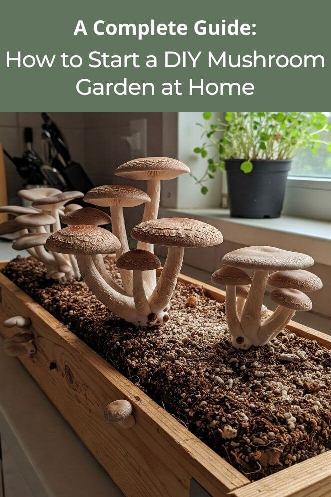 DIY Mushroom Garden at Home