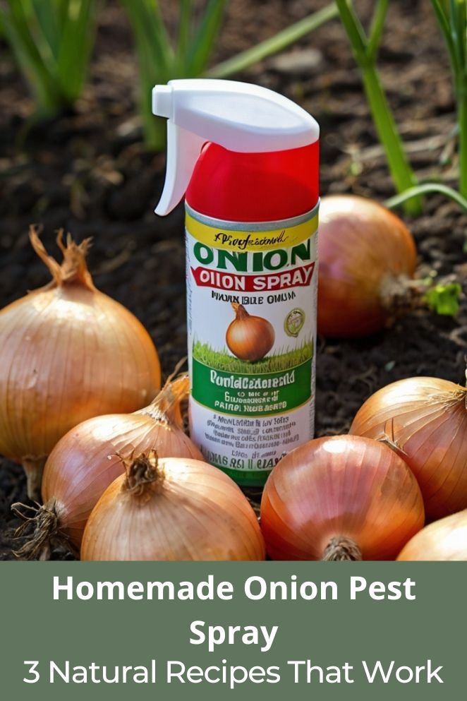 Homemade Onion Pest Spray