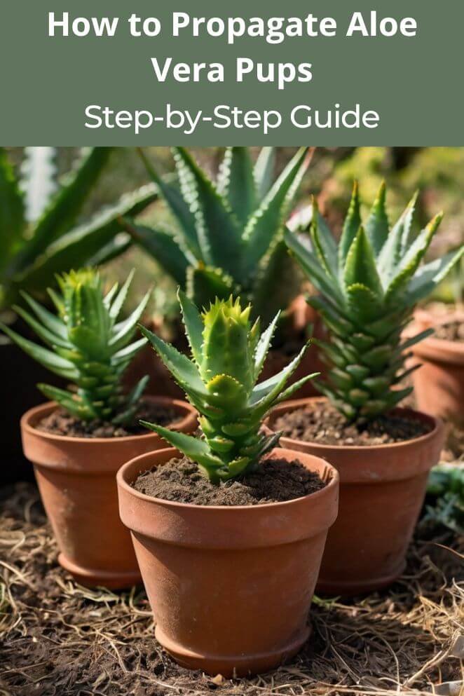 How to Propagate Aloe Vera Pups