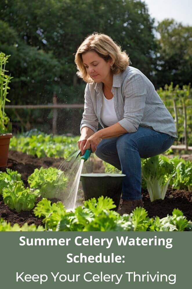 Summer Celery Watering Schedule