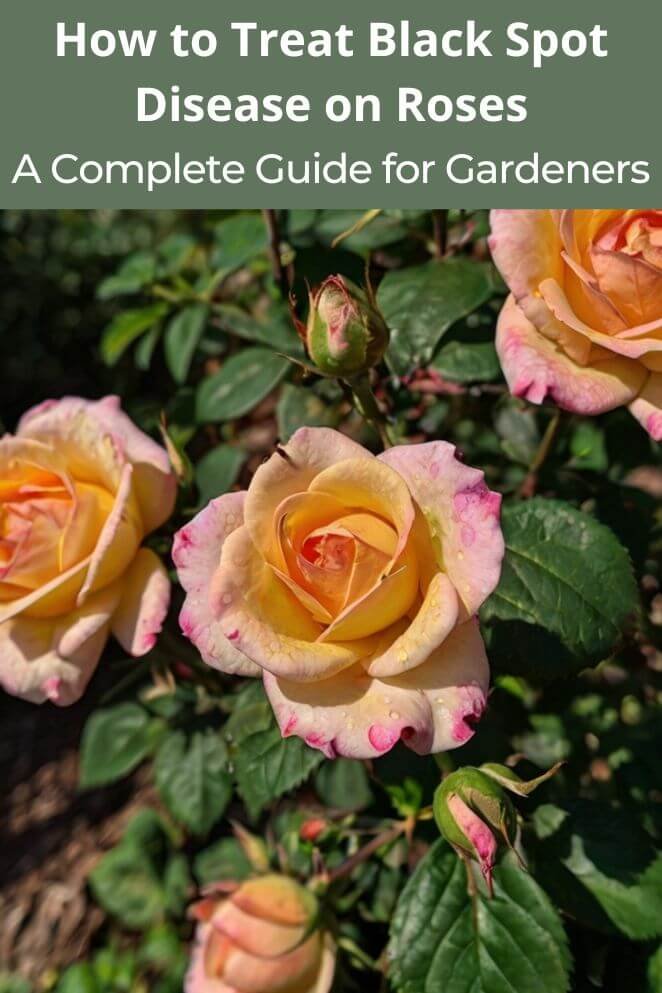 Treat Black Spot Disease on Roses