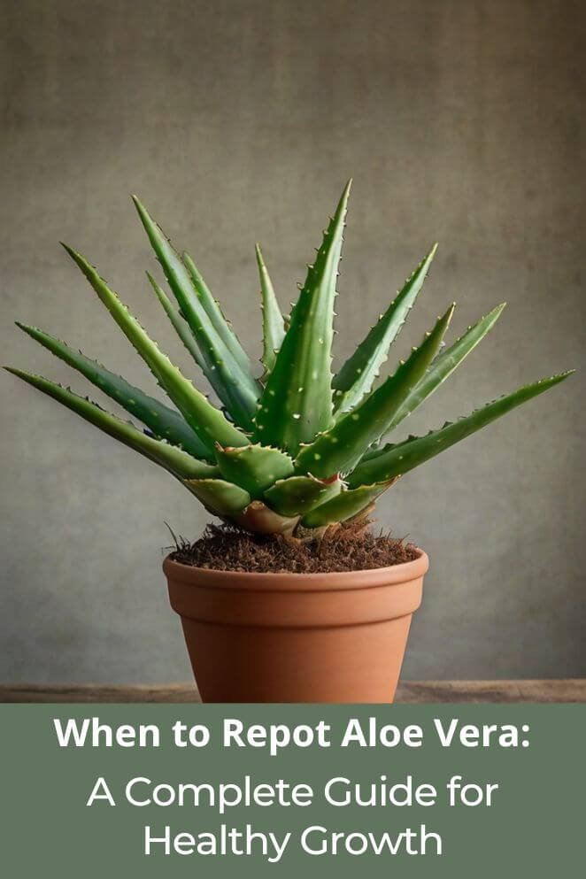 repot aloe vera