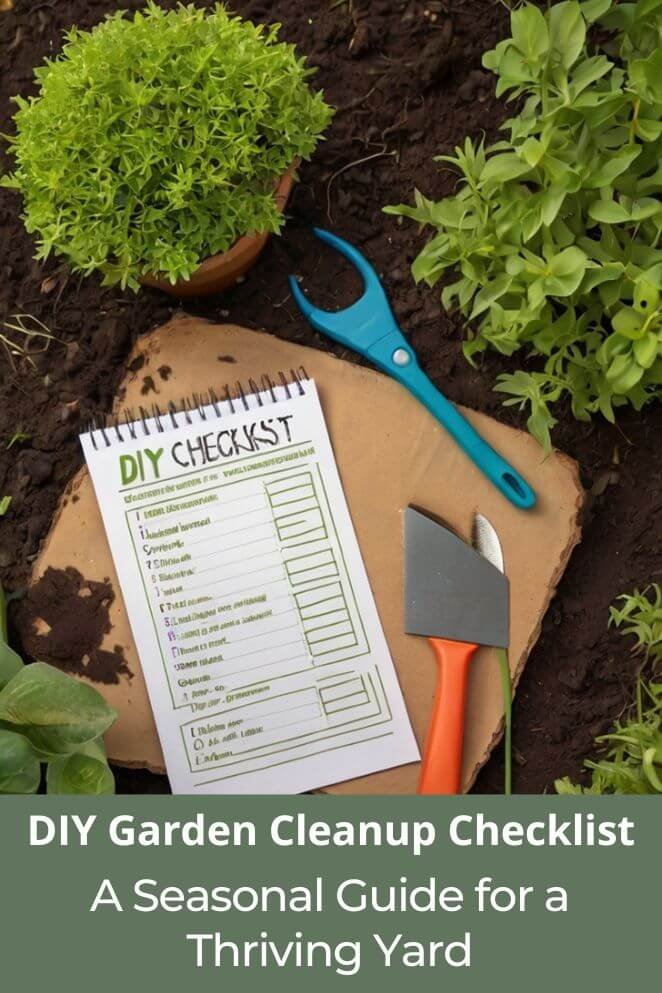 DIY Garden Cleanup Checklist