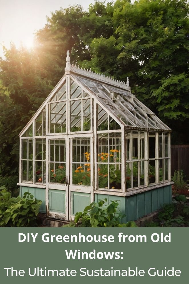 DIY Greenhouse from Old Windows