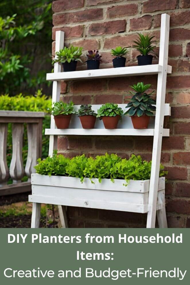 DIY Planters from Household Items