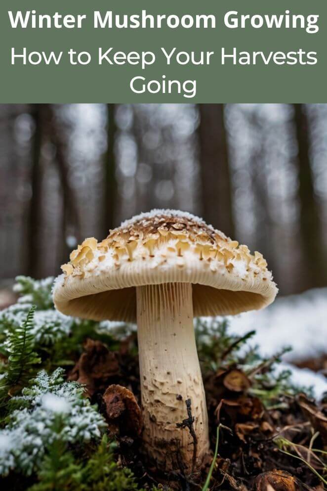 Winter Mushroom Growing