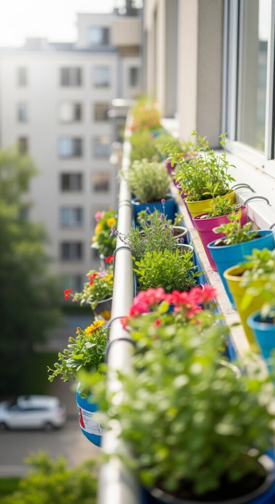 diy-balcony-rail-planters