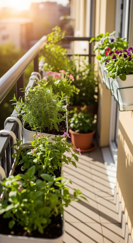 diy-balcony-rail-planters