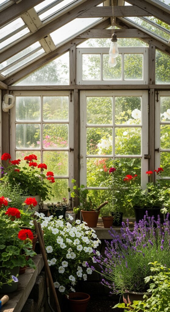 diy-greenhouse-from-old-windows
