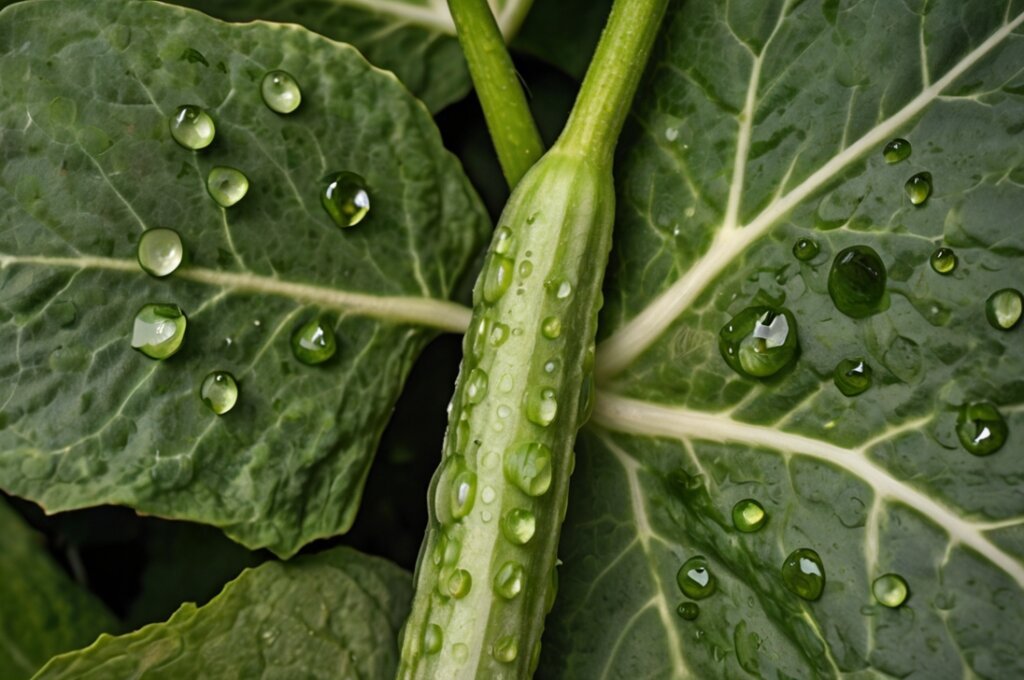 holes-in-cucumber-leaves