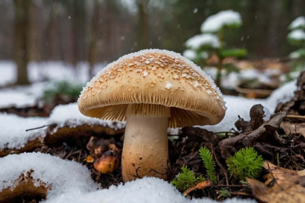 winter-mushroom-growing