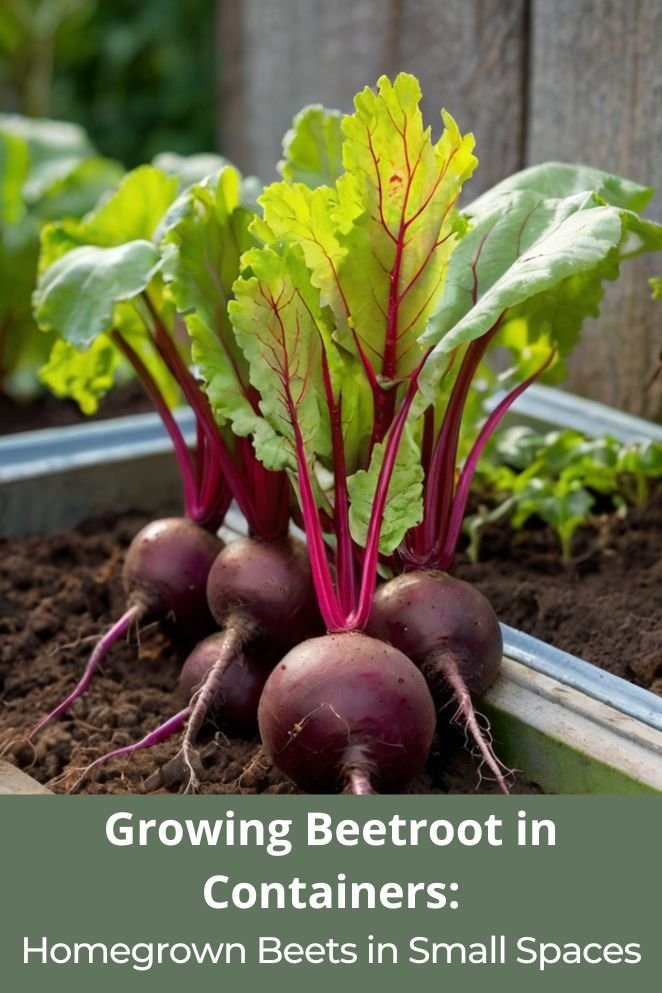 Growing Beetroot in Containers