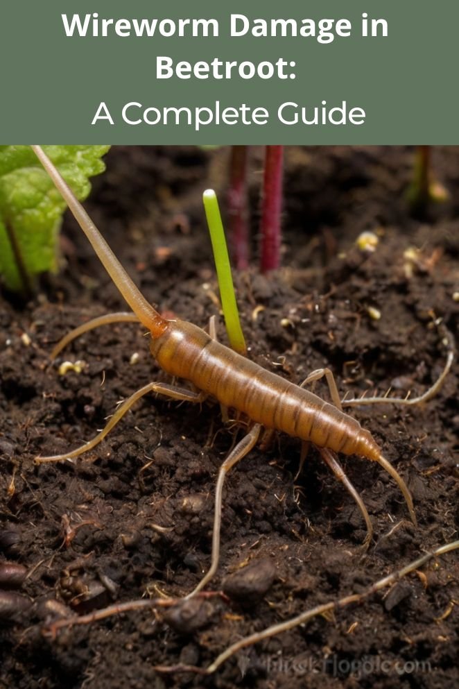 Wireworm Damage in Beetroot