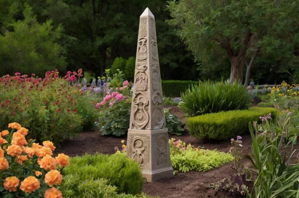 diy-garden-obelisk