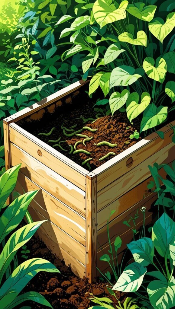 diy-worm-composting-bin