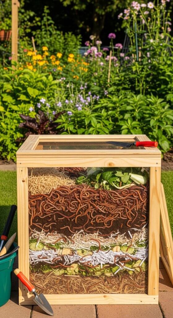 diy-worm-composting-bin