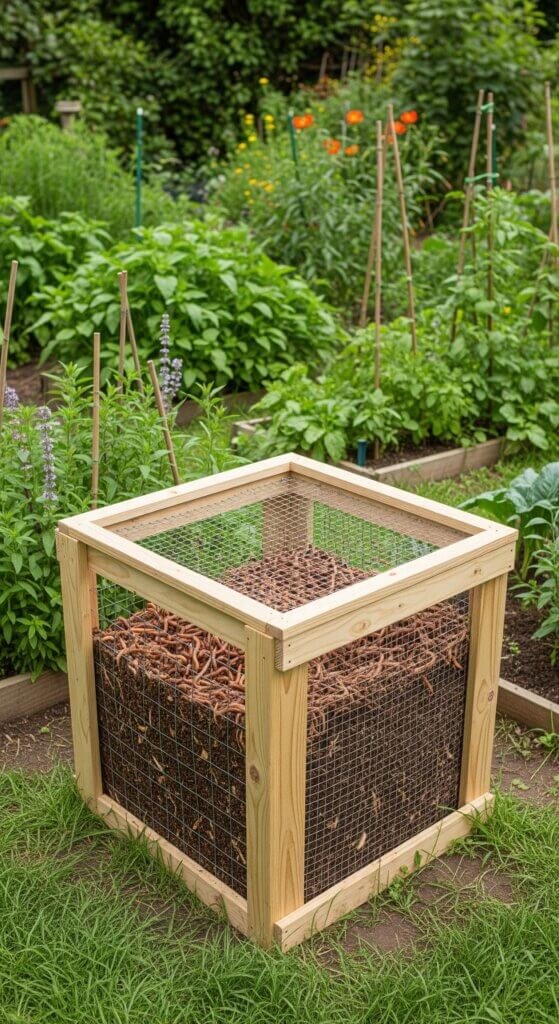 diy-worm-composting-bin
