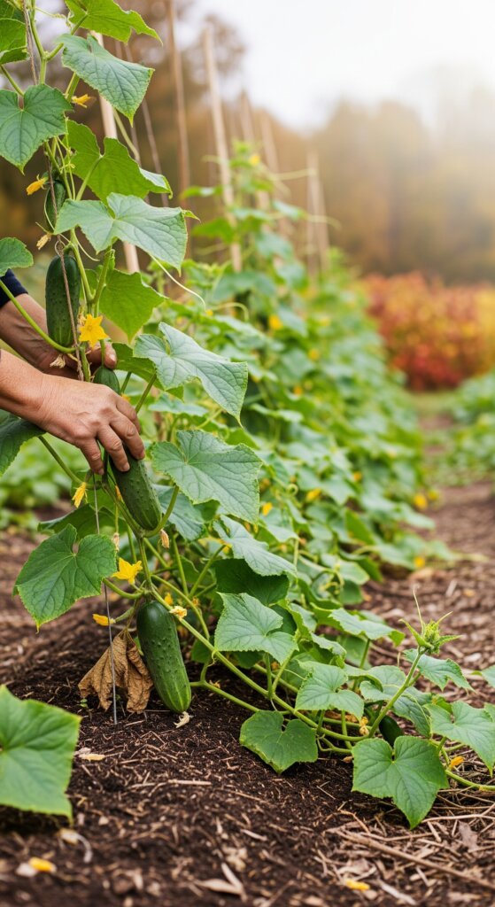 fall-cucumber-care