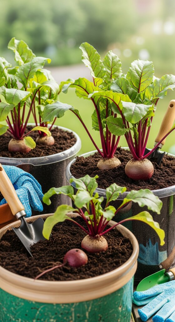 growing-beetroot-in-containers