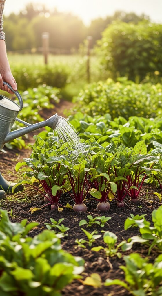 watering-requirements-for-beetroot-plants