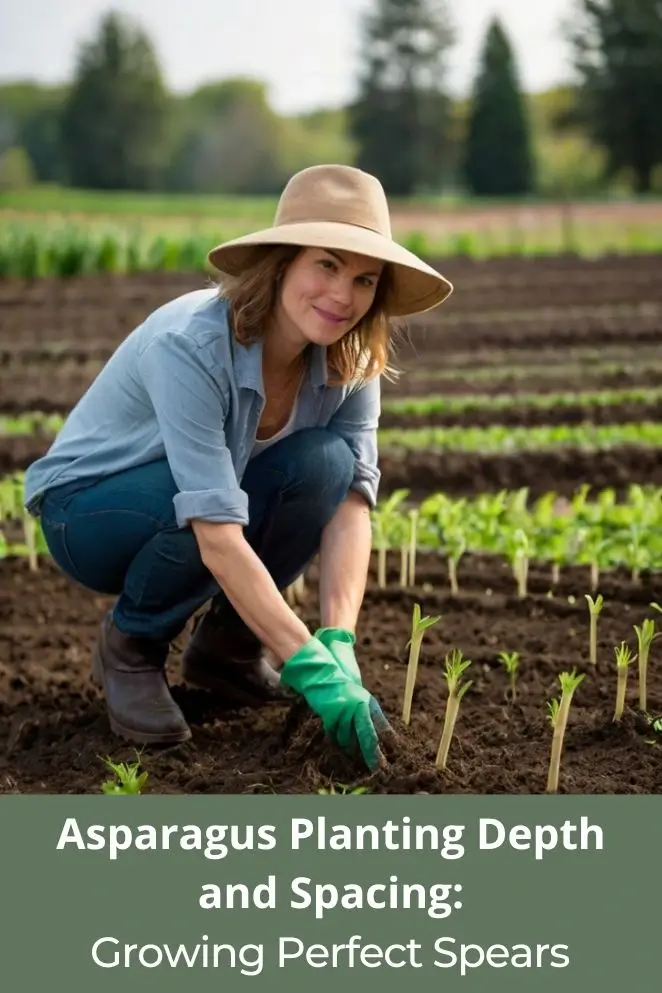 Asparagus Planting Depth and Spacing