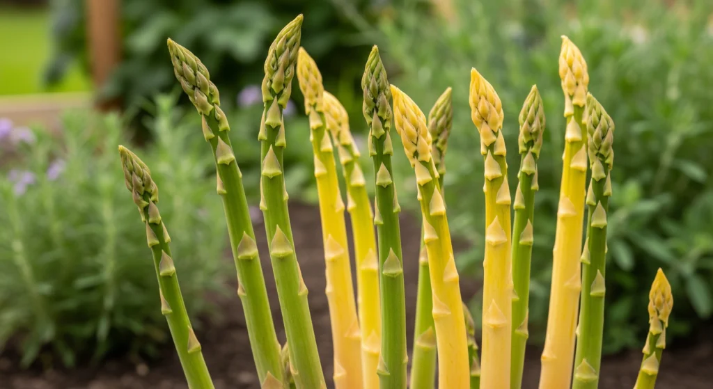 Asparagus Spears Turning Yellow