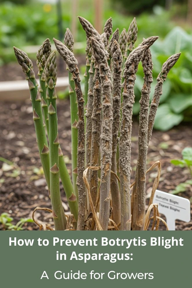 Botrytis Blight in Asparagus