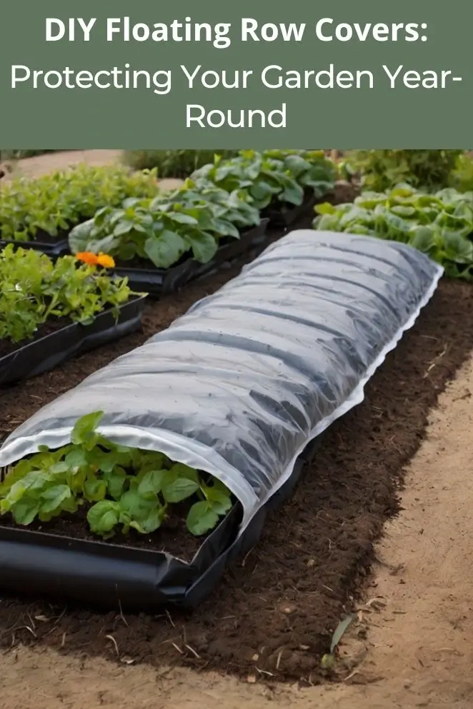 DIY Floating Row Covers