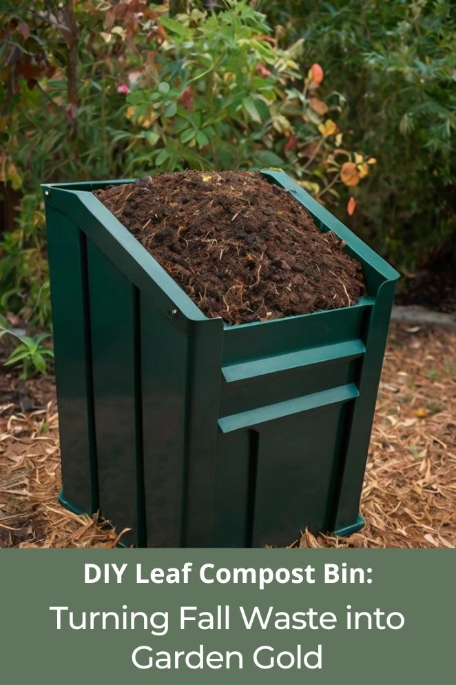 DIY Leaf Compost Bin