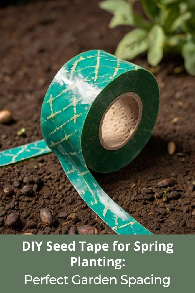 DIY Seed Tape for Spring Planting
