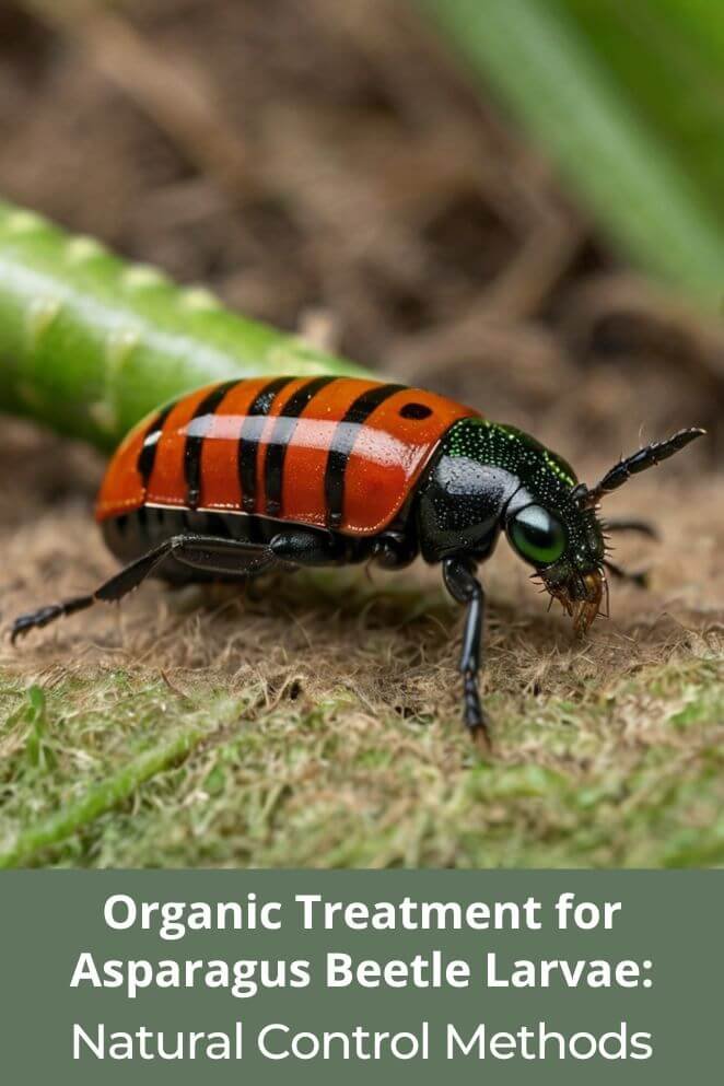 Organic Treatment for Asparagus Beetle Larvae