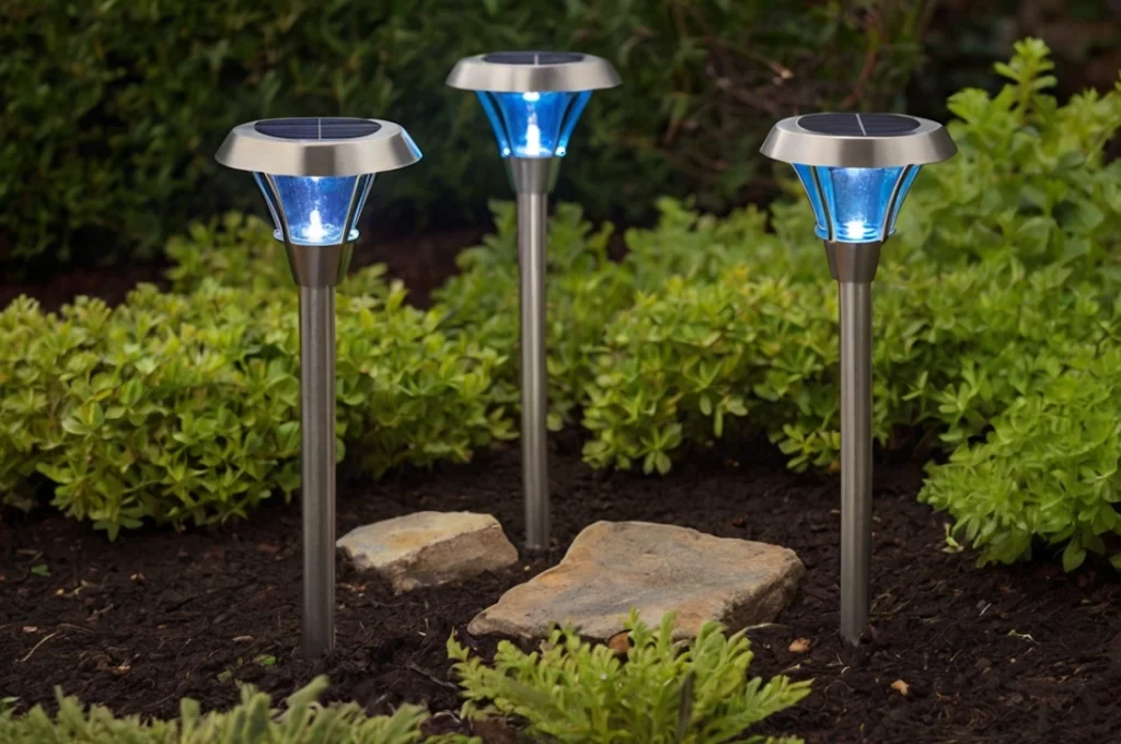 diy-solar-light-garden-markers