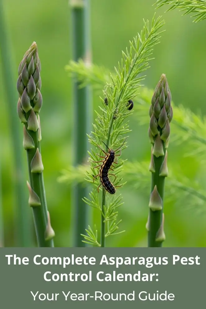 Asparagus Pest Control Calendar