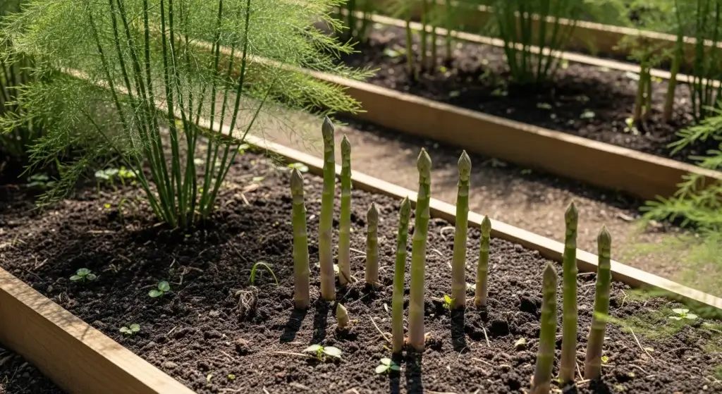 Clean Asparagus Beds