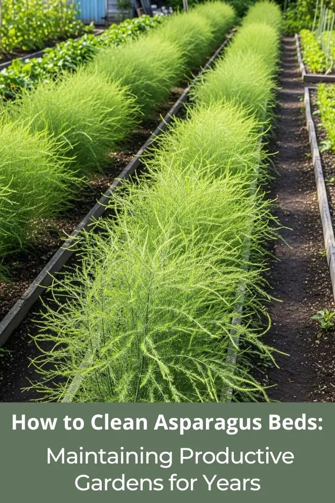 Clean Asparagus Beds
