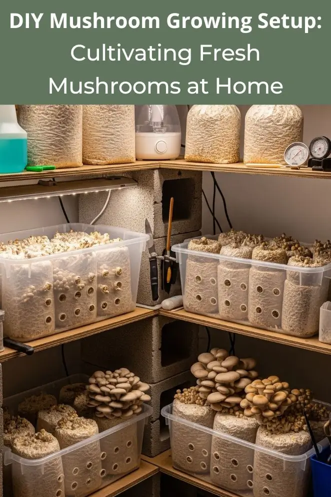 DIY Mushroom Growing Setup