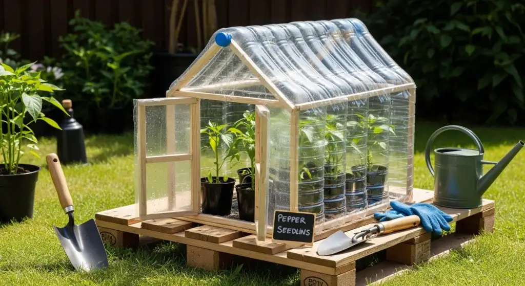 DIY-Pepper-Greenhouse