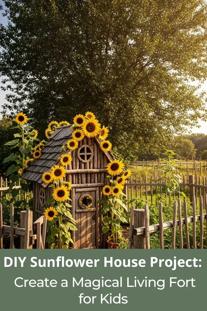 DIY Sunflower House Project